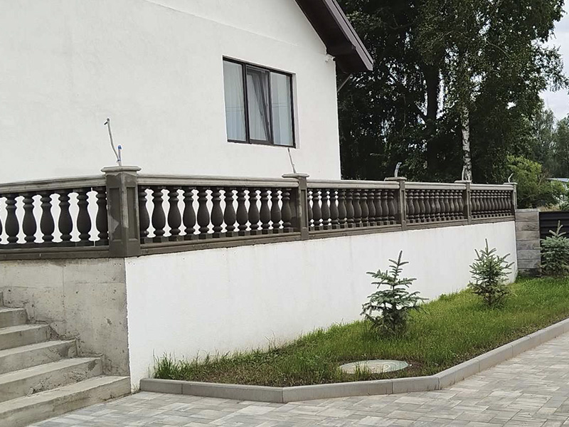 Ограждение внутреннего двора